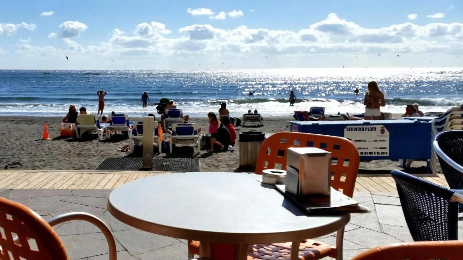 Am Strand Von El Medano Gelegenes Apartment אל מדאנו